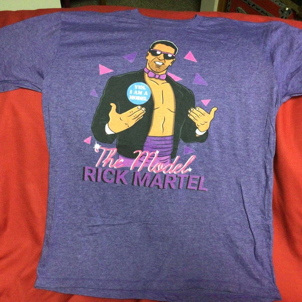 WWF RICK MARTEL wrestling tshirt